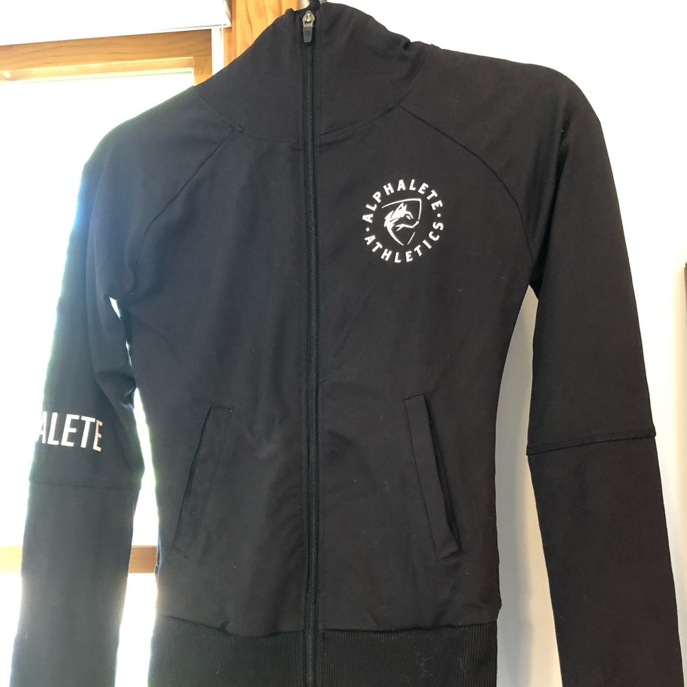 Black Alphalete Athletics Zip-up hoodie